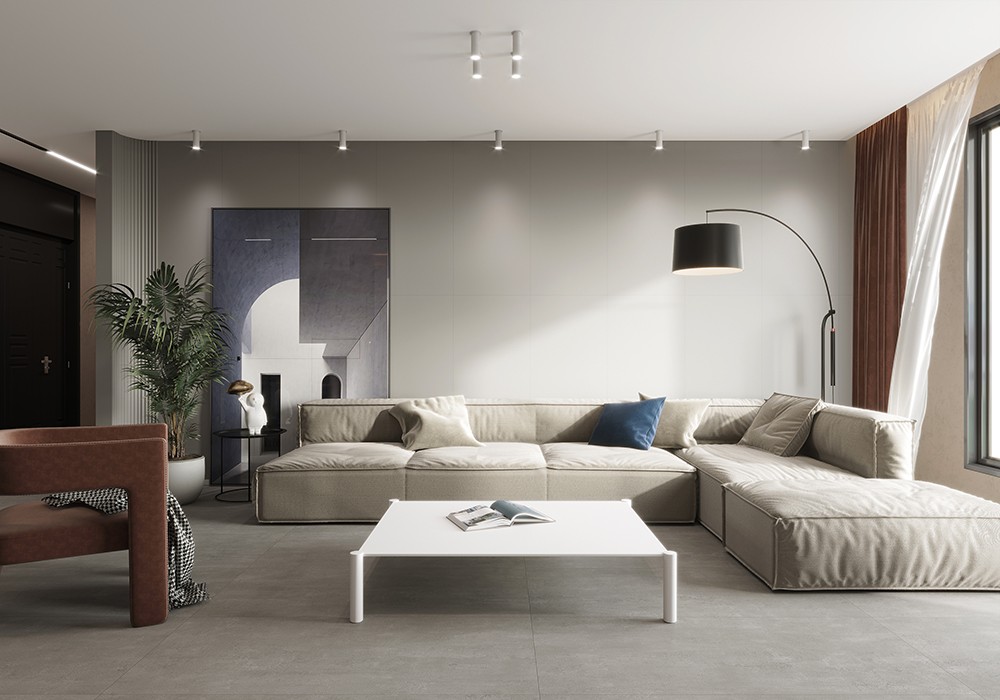 TWX612508墻TWX715306地  現代風格客廳